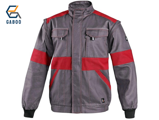 JACKET CXS LUXY EDA, MEN´S, GREY-RED