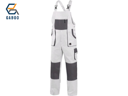 BIBPANTS CXS LUXY ROBIN, MEN´S, WHITE-GREY