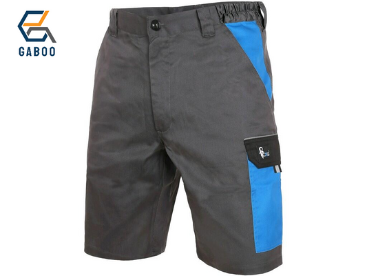 MEN ́S WORKING SHORTS PHOENIX ZEFYROS, GREY-BLUE