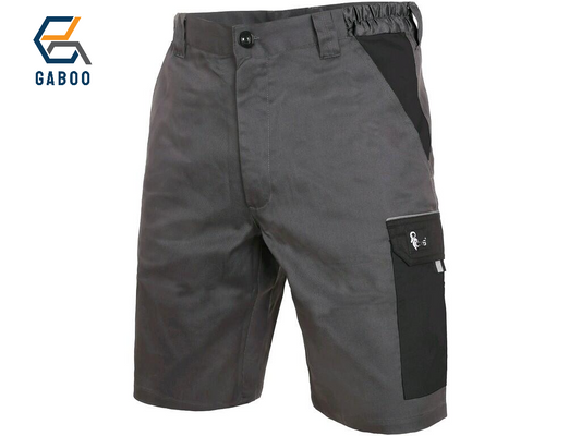 MEN ́S WORKING SHORTS CXS PHOENIX ZEFYROS, GREY-BLACK