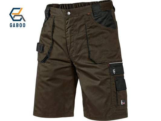 SHORTS ORION DAVID, MEN´S, BROWN-BLACK