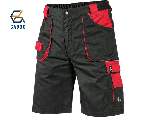 SHORTS ORION DAVID, MEN´S, BLACK-RED