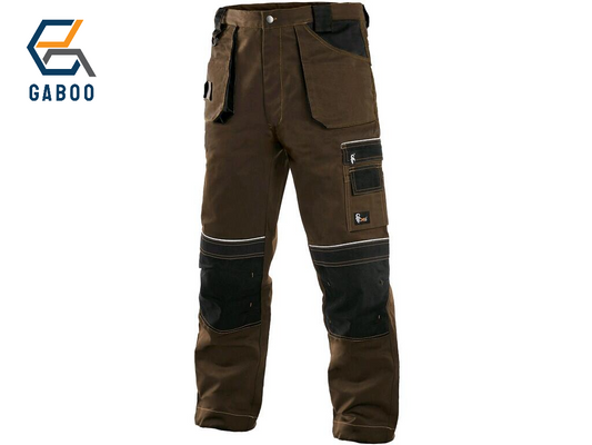 WORKING TROUSERS ORION TEODOR, MEN´S, BROWN-BLACK